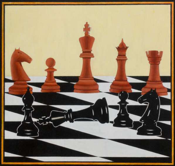 Шахматы в живописи № 1 в Москве фото 18