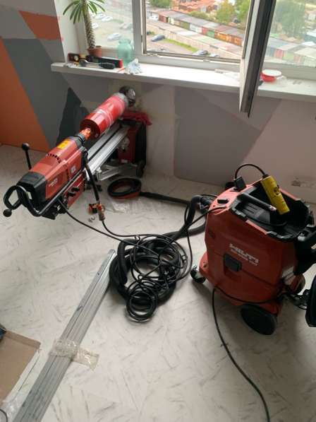 Установка алмазного бурения Hilti dd 250 + станина в Санкт-Петербурге фото 5