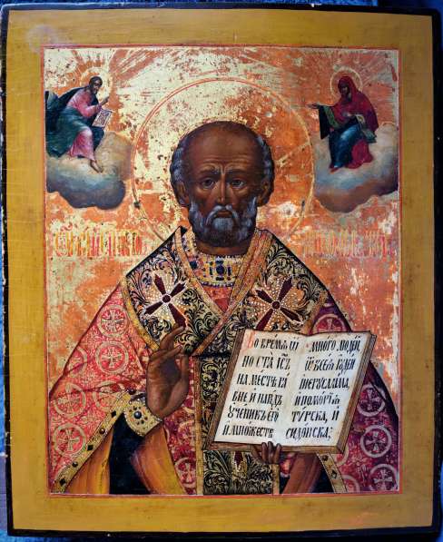 Старинный образ святителя Николая Мир Ликийских Чудотворца в Санкт-Петербурге фото 6