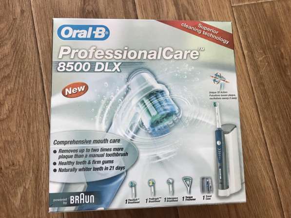 Braun oralB professional care 8500 DLX