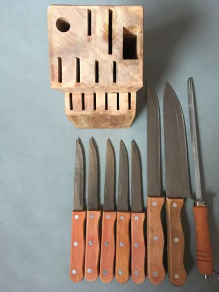Набор кухонных ножей SCARLETT