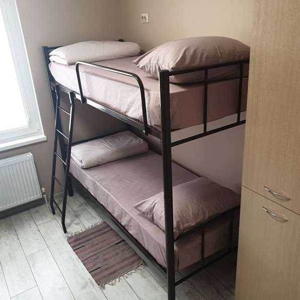 Кровати на металлокаркасе, двухъярусные, односпальные в Севастополе фото 10