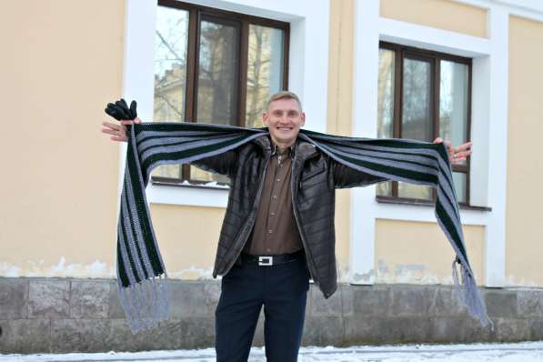 Мужской длинный шарф в стиле casual (кэжуал) в Санкт-Петербурге фото 4
