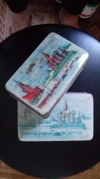 жестяная коробка от конфет "Красная площадь" в Санкт-Петербурге фото 3