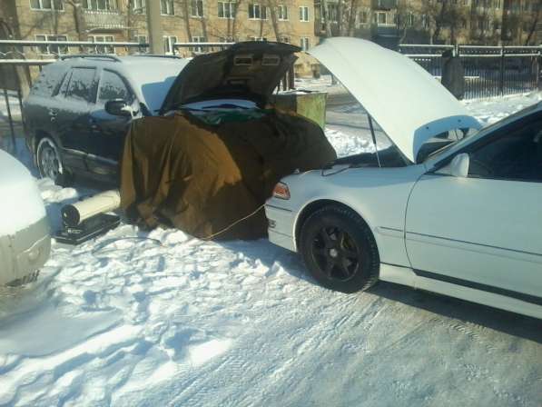 Отогрев авто прикурить авто в Екатеринбурге