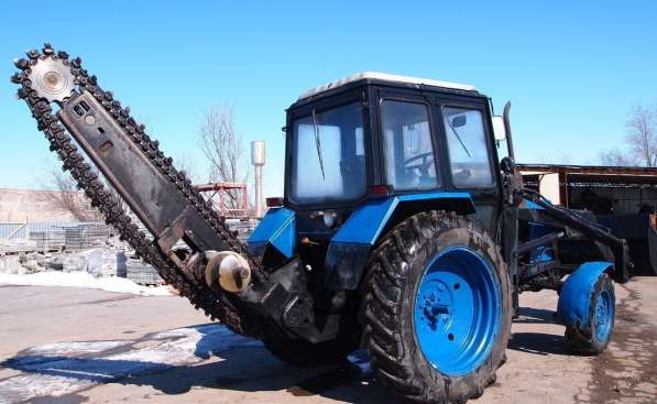 Аренда и услуги баровой установки (траншеекопателя) в Архангельске фото 4