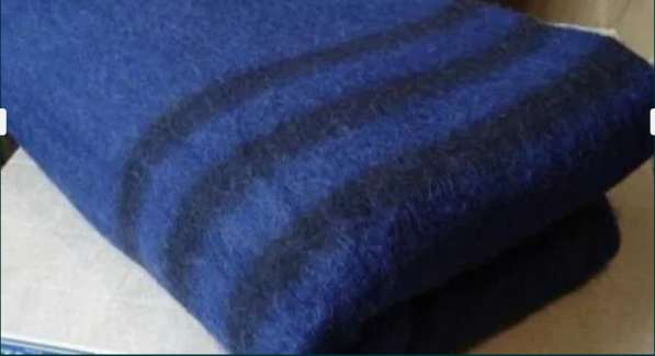 Одеяло Армейское шерстяное производство 52%-70%, цена с дост в фото 3