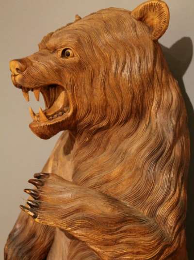 Скульптура "Медведь" нач. 20 в в Москве фото 6