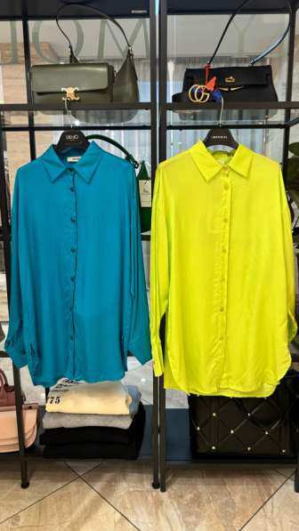 Рубашки 100% вискоза Италия