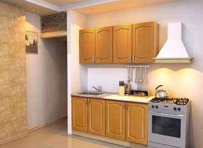 Кухня "Олимпия-2" 160 см вишня