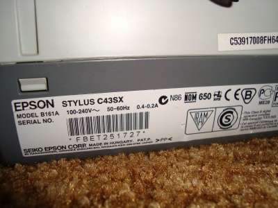 принтер Epson Stylus C43SX в Тюмени