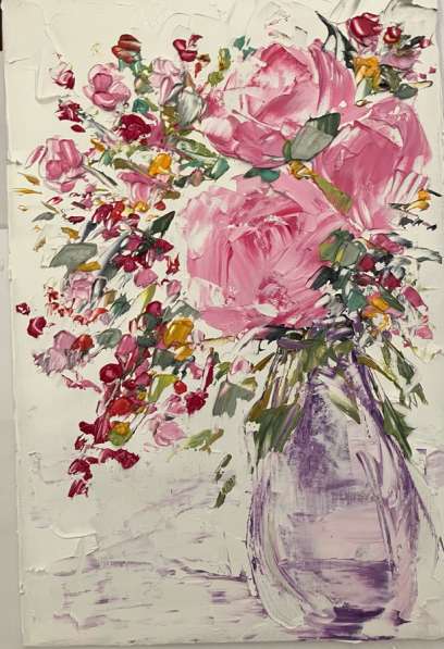 Картина маслом Букет