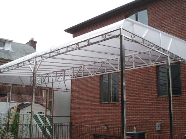 Перила из нержавеющей стали в фото 50