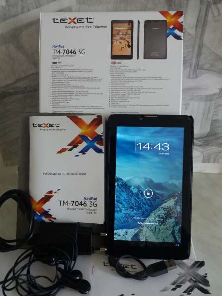 Планшет teXet NaviPad TM-7046 8 Гб 3G