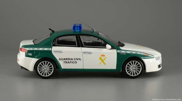 полицейские машины мира №43 ALFA ROMEO 159 в Липецке фото 7
