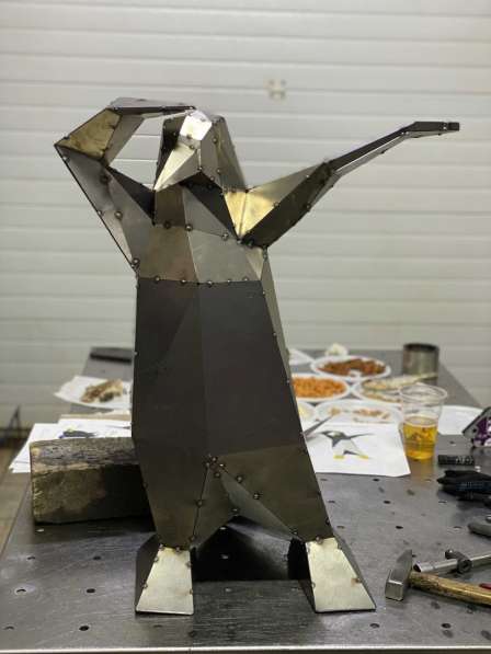 Полигональные фигуры из металла, готовые и на заказ в Уфе фото 5