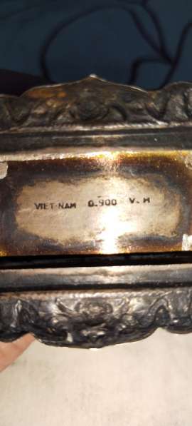 Спичечница Вьетнам серебро в Санкт-Петербурге