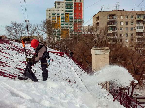 Уборка снега в Москве фото 3