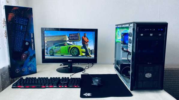 Компьютер игровой Xeon E5-2620/8gb/SSD128/500w/GT740