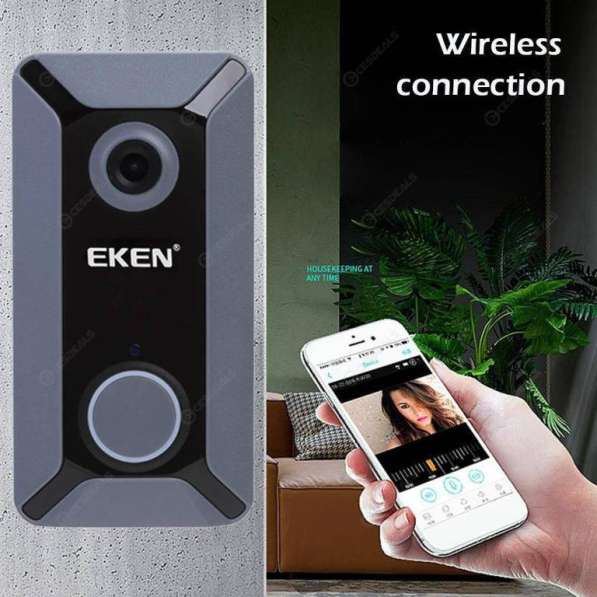 Eken V6 Smart WiFi Doorbell Умный дверной звонок с камерой в фото 7
