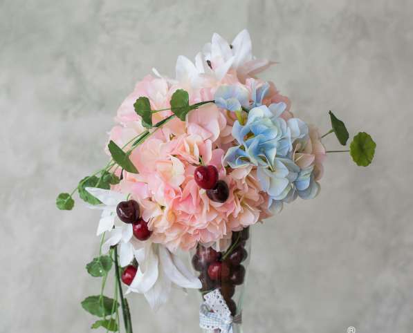 Оформление свадьбы цветами в фото 6