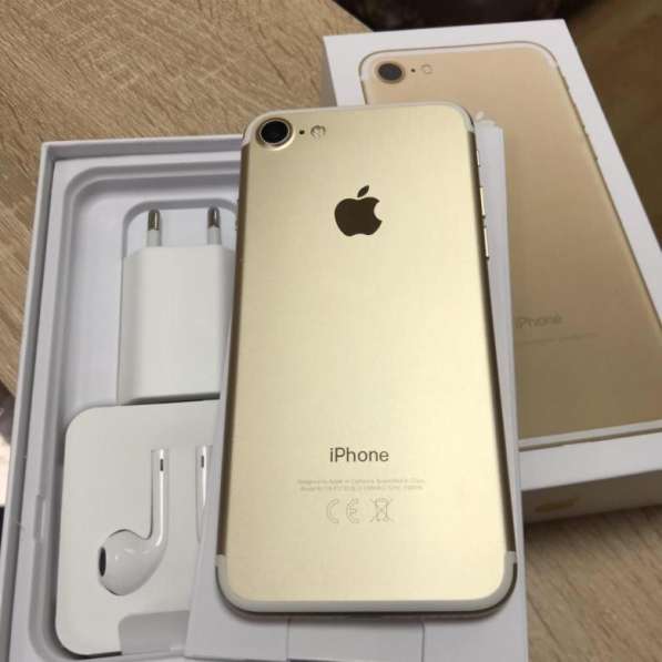 Новый iphone 7 (128гб) gold