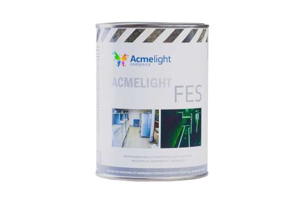 Светящаяся краска для систем безопасности AcmeLight FES 0,5л