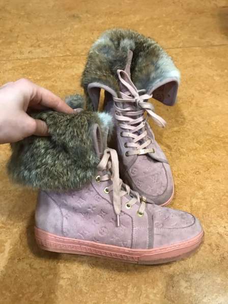 Сапоги/ботинки зимние Louis Vuitton