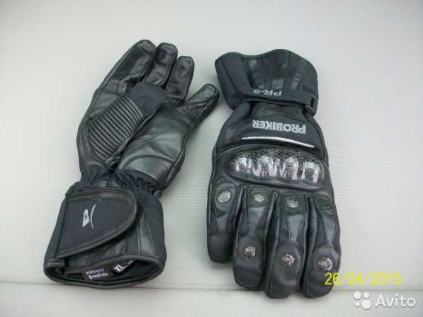 Кожаные перчатки Probiker PR-5 (новые - XL) в Москве фото 5