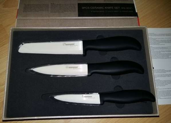 Набор керамических ножей BERGNER