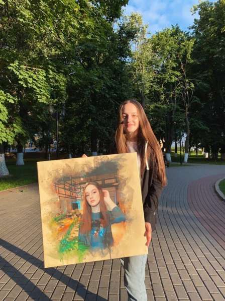 Печать фото на холсте, картины на заказ в Москве