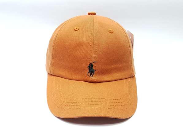 Бейсболка кепка polo Ralph Lauren (оранжевый) в Москве фото 3