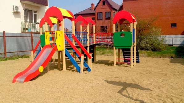 Детсике площадки качели карусели песочницы горки в Ставрополе