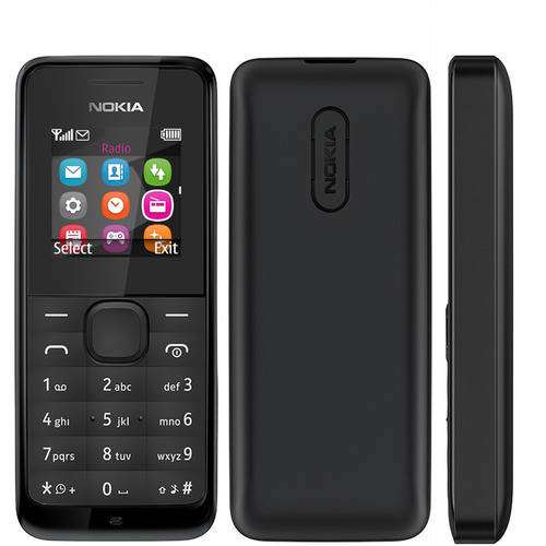 Телефон мобильный Nokia 105 Dual Sim Black