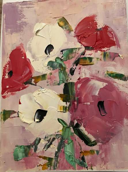 Картина маслом Букет