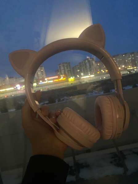 Наушники пудровка розагово оттенка в Тюмени