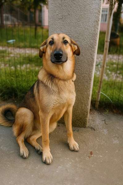 Малышка - метис немецкой овчарки в добрые руки!