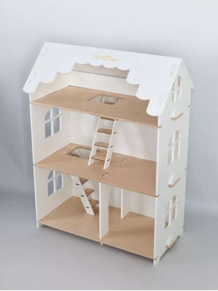 Кукольный большой деревянный домик для Барби Блейз в Москве фото 11