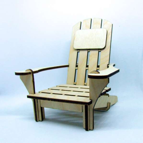 Оригинальная настольная подставка-кресло "Адирондак" в Москве фото 6
