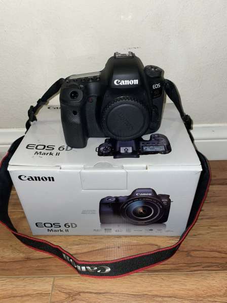 Canon EOS 6D Mark II Dslr Camera Body + Gps Receiver Charger в фото 3