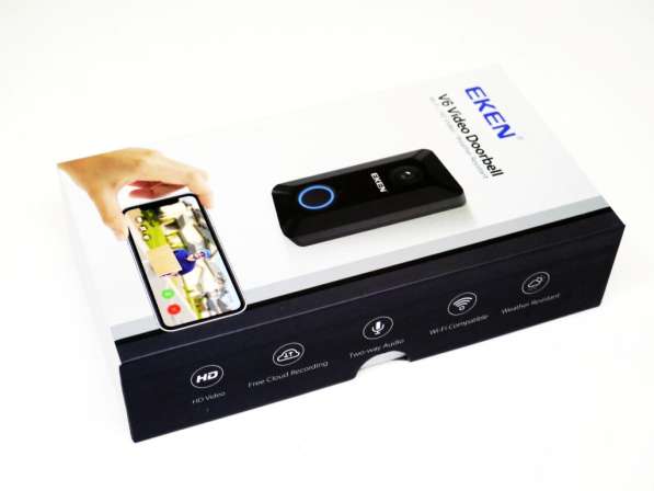 Eken V6 Smart WiFi Doorbell Умный дверной звонок с камерой в фото 9