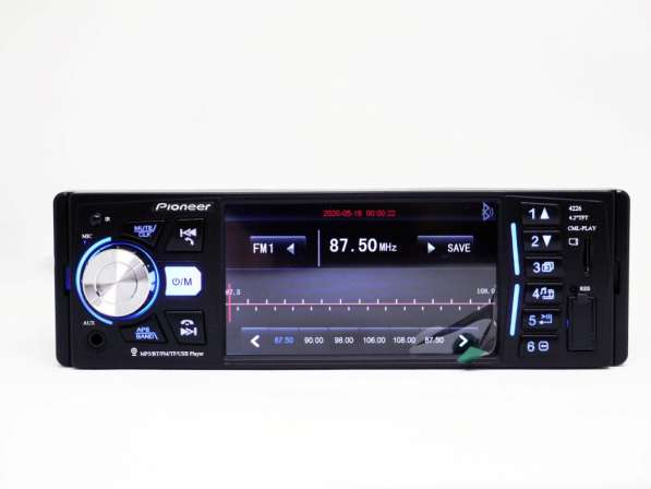 Магнитола Pioneer 4226 ISO - экран 4,1''+ DIVX + MP3 + USB в фото 5