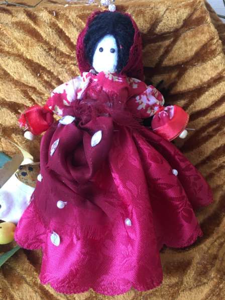 Кукла Цыганка. Текстильная кукла ручной работы