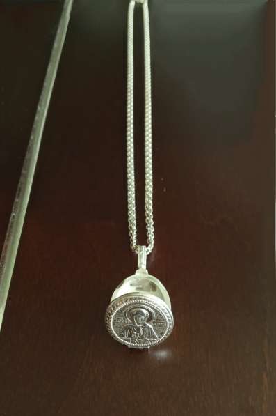 Серебряные украшения: кольцо, серьги, ладанка, цепочка в Нижнем Тагиле фото 6