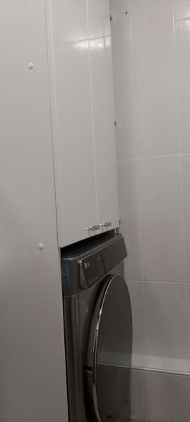 Шкаф для ванной с отделением под стиральную машину в Челябинске