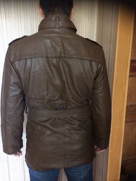 Куртка мужская новая коричневая 52-54 размер