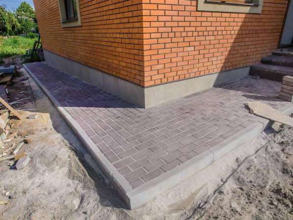 Укладка тротуарной плитки в Одинцово фото 5