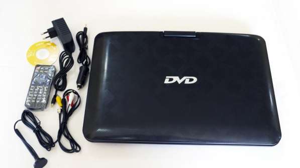 14" DVD Opera 1580 Портативный DVD-проигрыватель с Т2 TV USB в фото 6