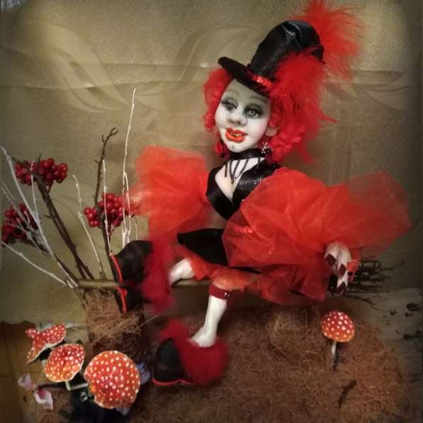 Авторская текстильная кукла в Санкт-Петербурге фото 3