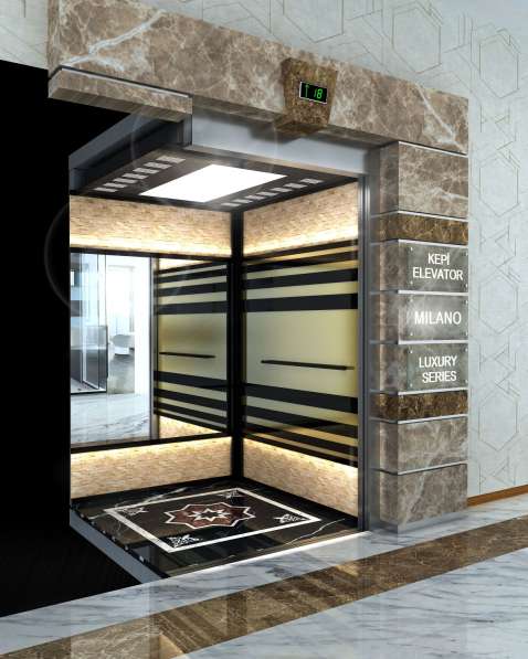 Пассажирские лифты Luxury в фото 11
